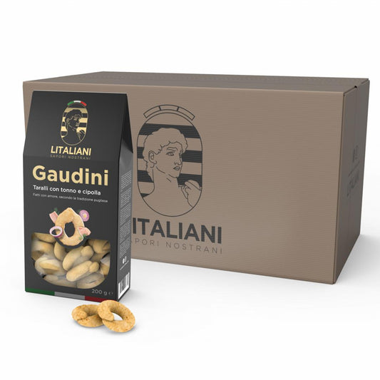 GAUDINI TARALLI AUX OIGNONS ET THON 200G