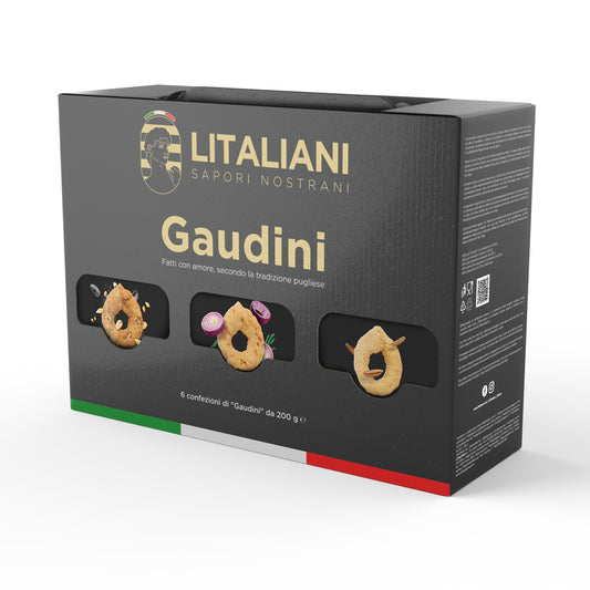 BOX GAUDINI 6 PAQUETS