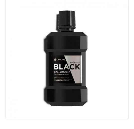 BAIN DE BOUCHE BLACK AU CHARBON ACTIF 250ML